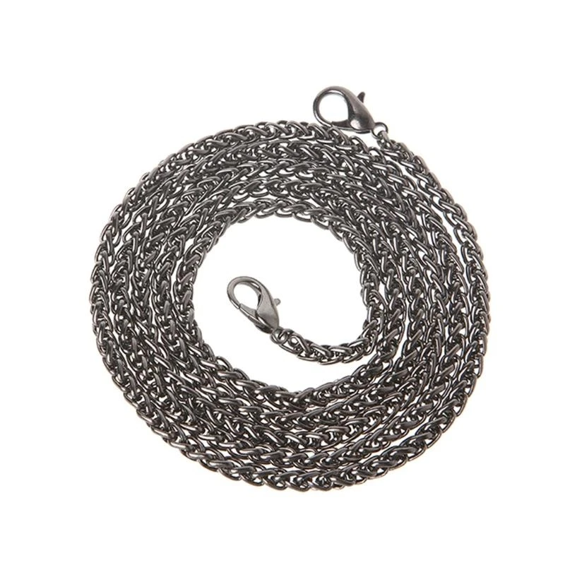 

50LE Replacement Purse Chain Strap Handle Shoulder Crossbody Handbag Bag Metal 120cm