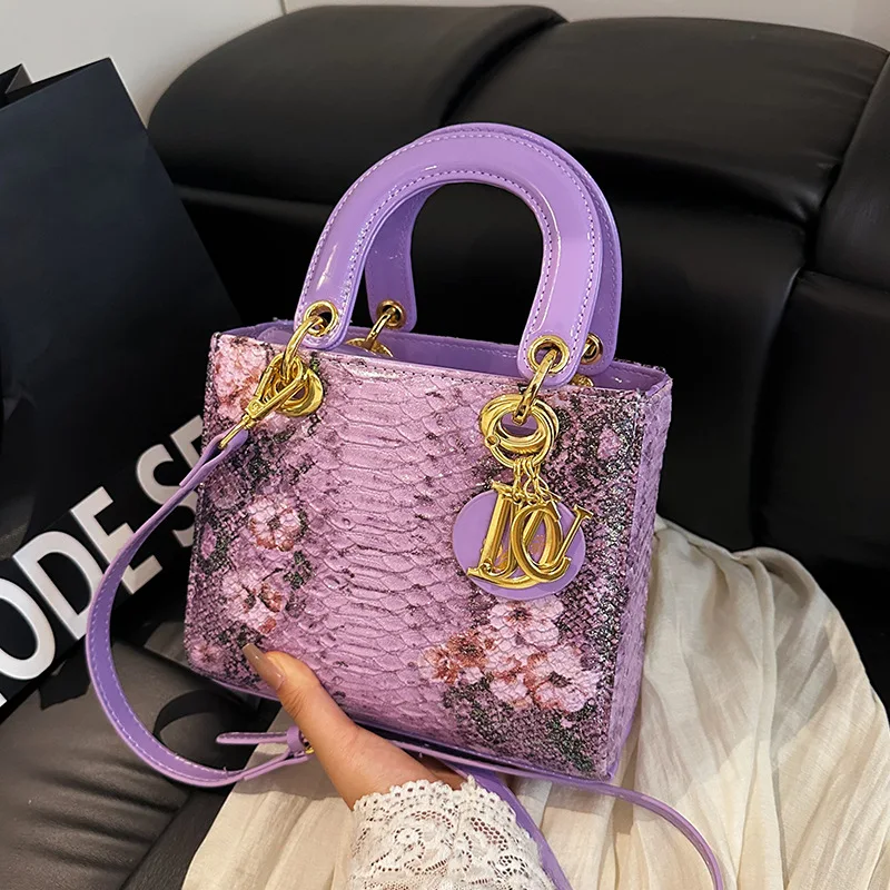 

Trendy Snake Pattern Crossbody Bag 2025 New for Women, Lightweight Adjustable Strap Purse, Casual Versatile Bag for Daily Use