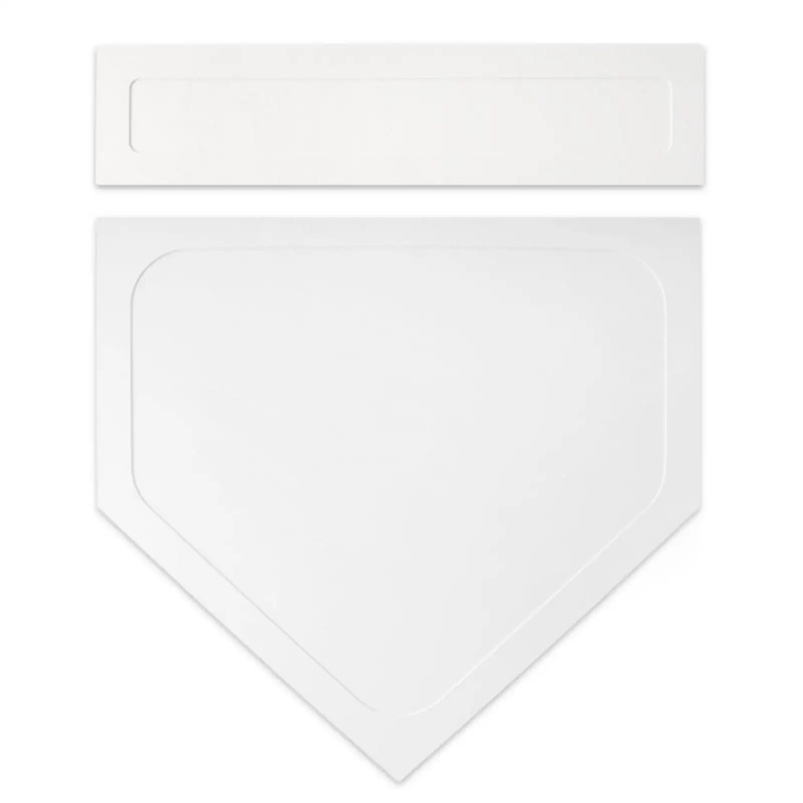 Durable Baseball Field Markers Set for Practice Drills and Casual Games with Easy Roll Storage Design