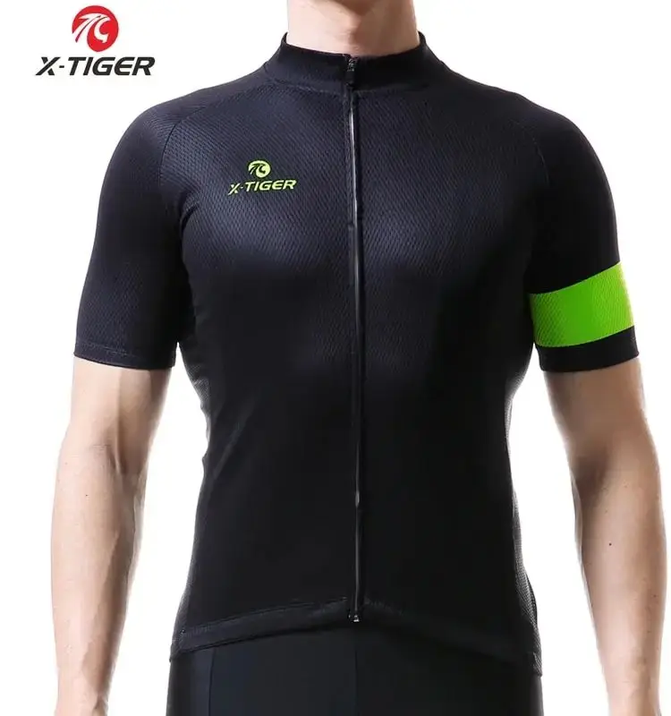 X-TIGER Cycling Jersey Men Mountain Bike Shirt Breathable Quick Dry Ciclismo Maillot Ciclismo Professional Man Cycling Jerseys