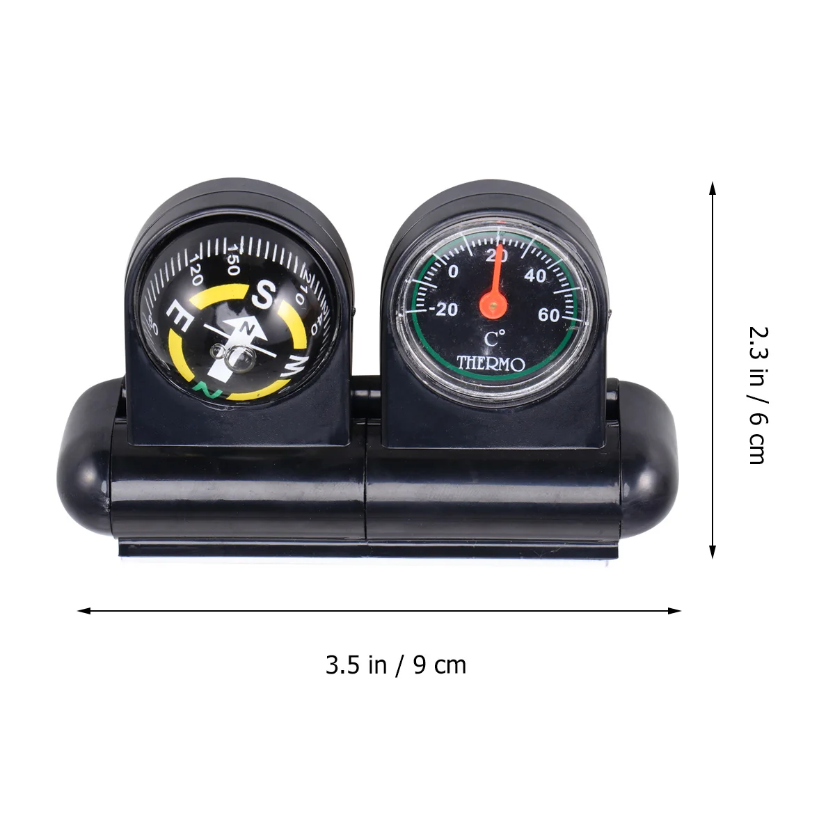 

Car Compass Thermometer Omnidirectional Dashboard Navigation Tool For Vehicle Outdoor Travel Driving Auto Compass