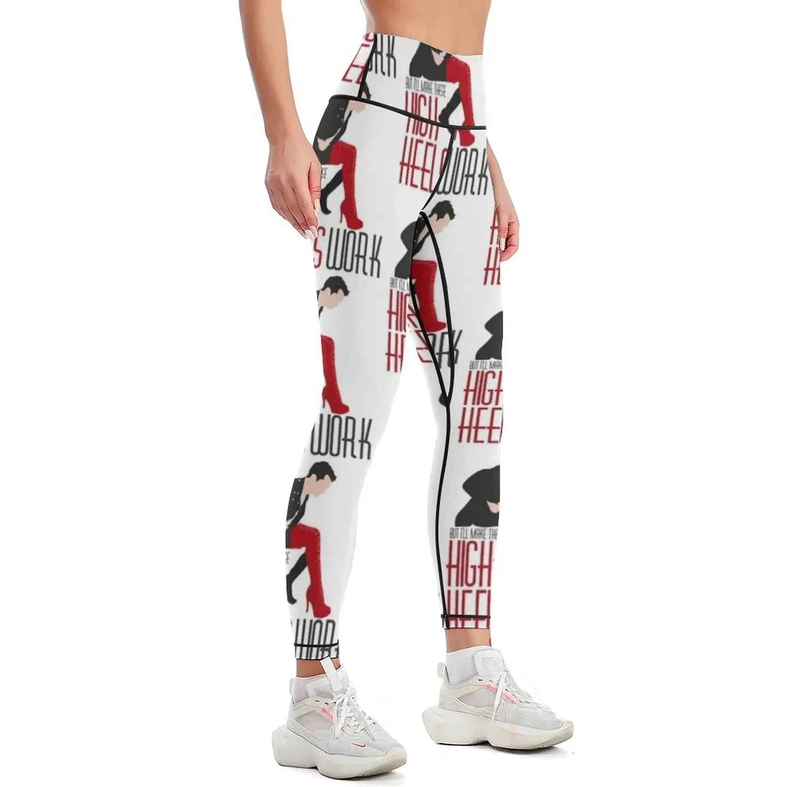 Make These High Heels Work Leggings sportswear for gym Golf wear gym sportswear woman exercise clothing for Womens Leggings