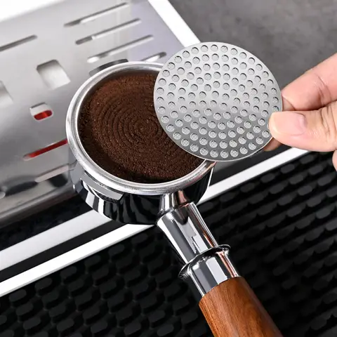 Écran de rondelle à café réutilisable 51/53/58mm, filtre à café Double couche en acier inoxydable 304, maille Fine, accessoire professionnel pour expresso