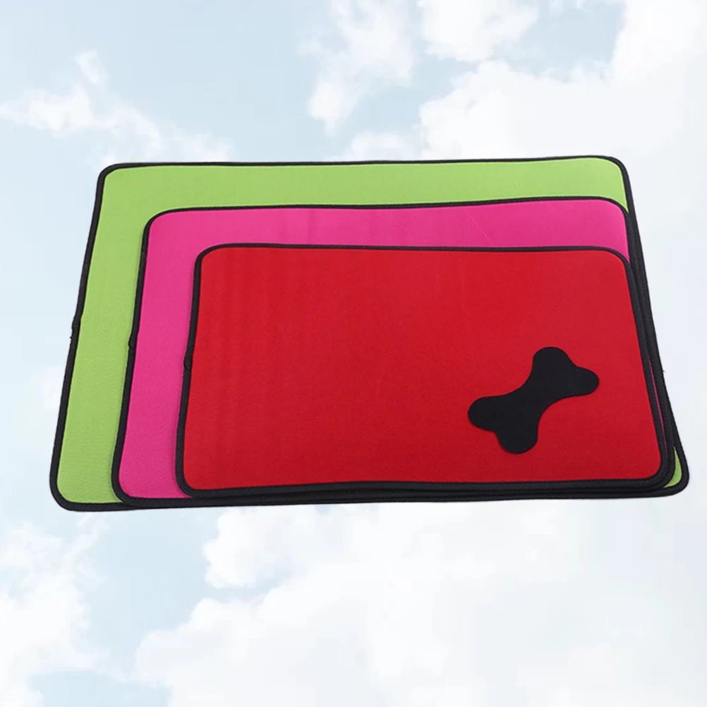 

3pcs 1 Set Summer Pets Cushion Pet Cooling Mat Summer Pet Seat Pad Summer Cooling Cushion Sleeping Pad (Random Color, L + + S)