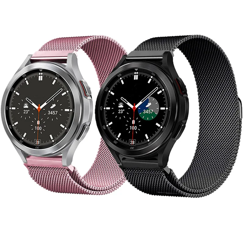 20mm/22mm/18mm Armband für Tic watch Pro Huawei GT Garmin Venu Samsung Galaxy 6/Milan ese Loop Magnet armband