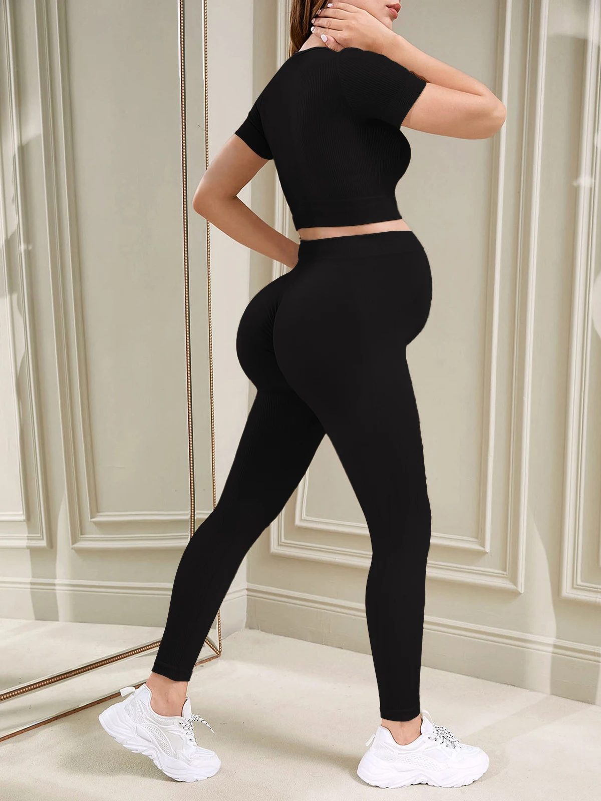 3 Pack Women's Maternity Leggings Maternity Yoga Pants Pregnancy Leggings Maternity Clothes