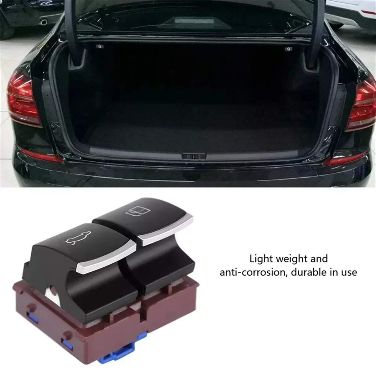 

35D959903B Car Front Door Button Trunk Release Switch Tail Cover Switch Car Accessories for Volkswagen Jetta 2005-2012