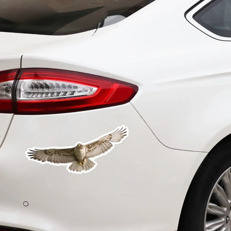 New Design Flying High Quality Animal Bird Eagle Waterproof Car Bumper Body Scratch Decorative Sticker PVC, 10cm