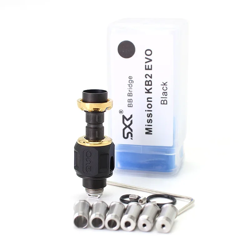 

SXK Mission KB2 EVO RBA из материала Ss316 POM с 6 шт. воздушных булавок для BB заготовки Box/SVA/KBRS Boro Mod Boro Tank