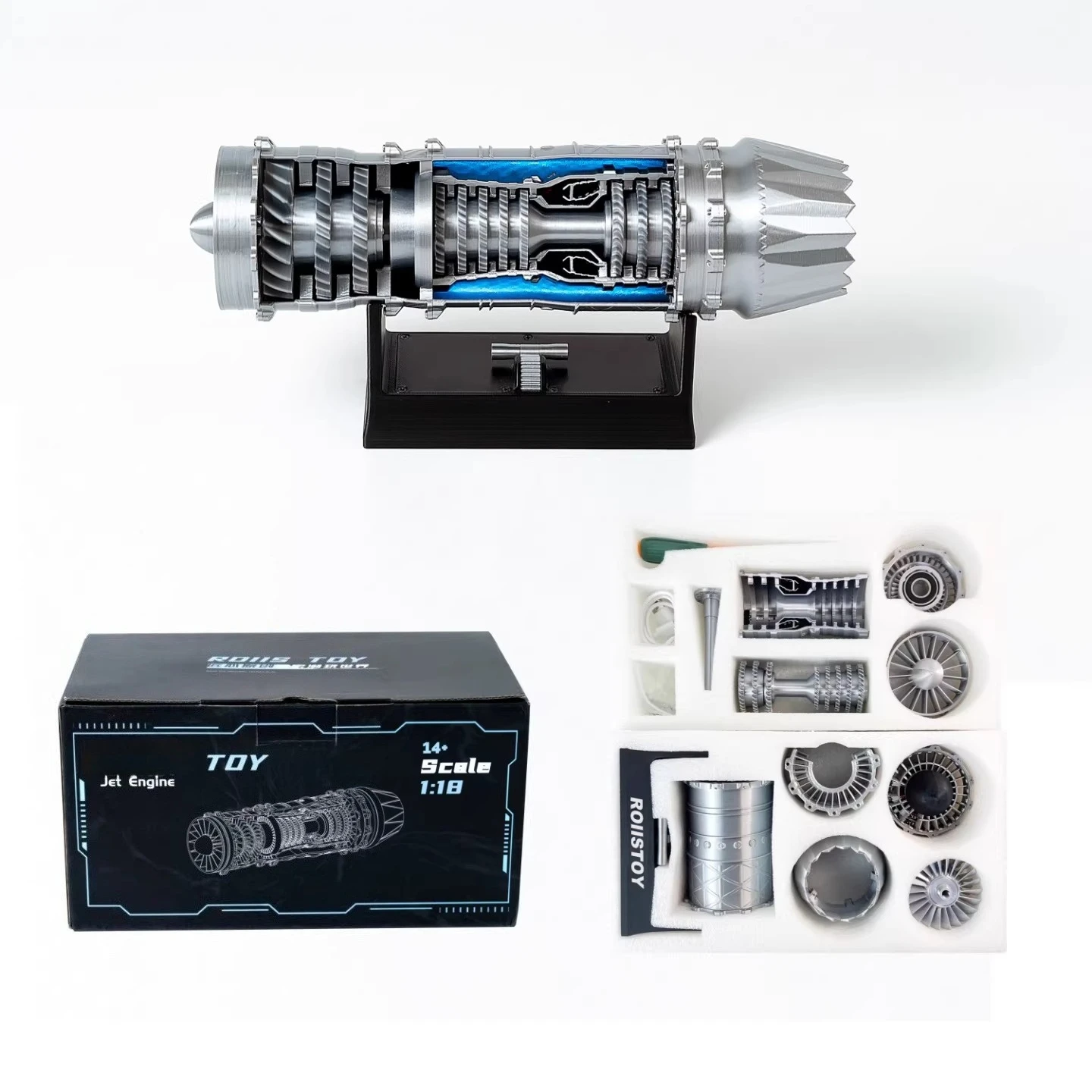 ชุดประกอบเครื่องยนต์เครื่องบิน - Model Kit Jet Engine บทวิจารณ์และราคา