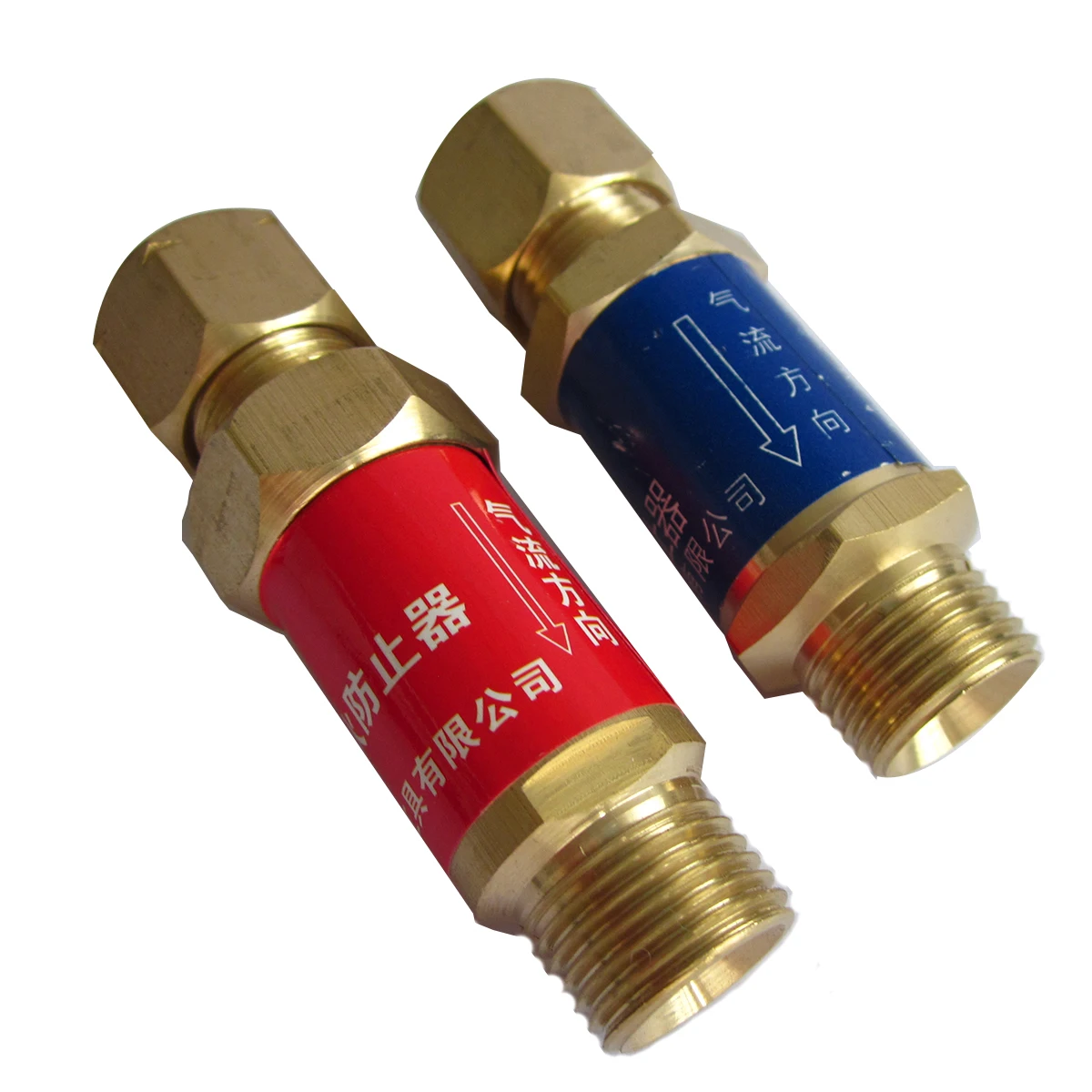 Oxygen and Acetylene Flashback Arrestor for Pressure Reducer Regulator Flame Cutting