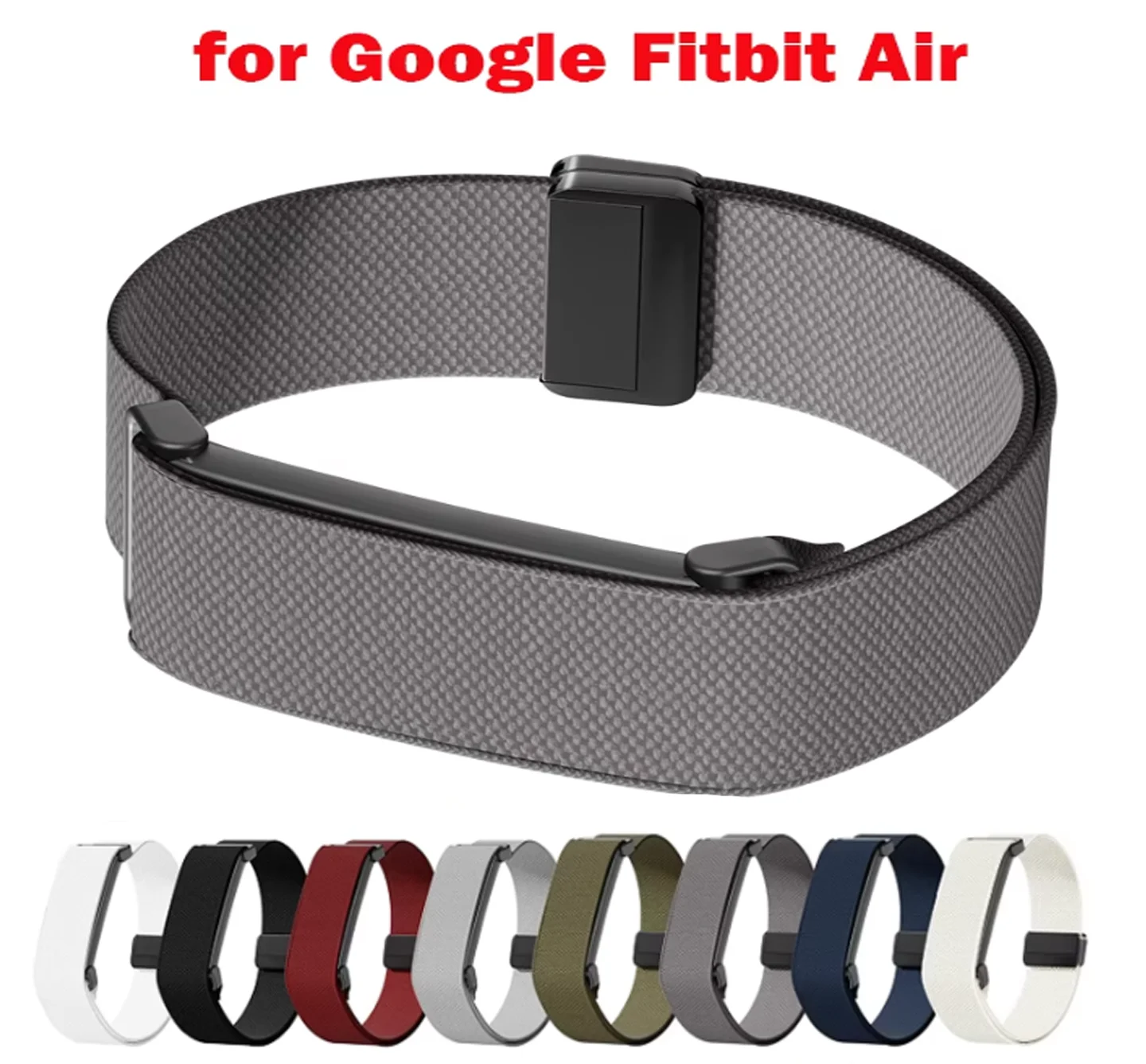 Magnetisches Loop-Sportarmband für Google Fitbit Air Loop-Armband Atmungsaktives Armband Google Fitbit Air Zubehör