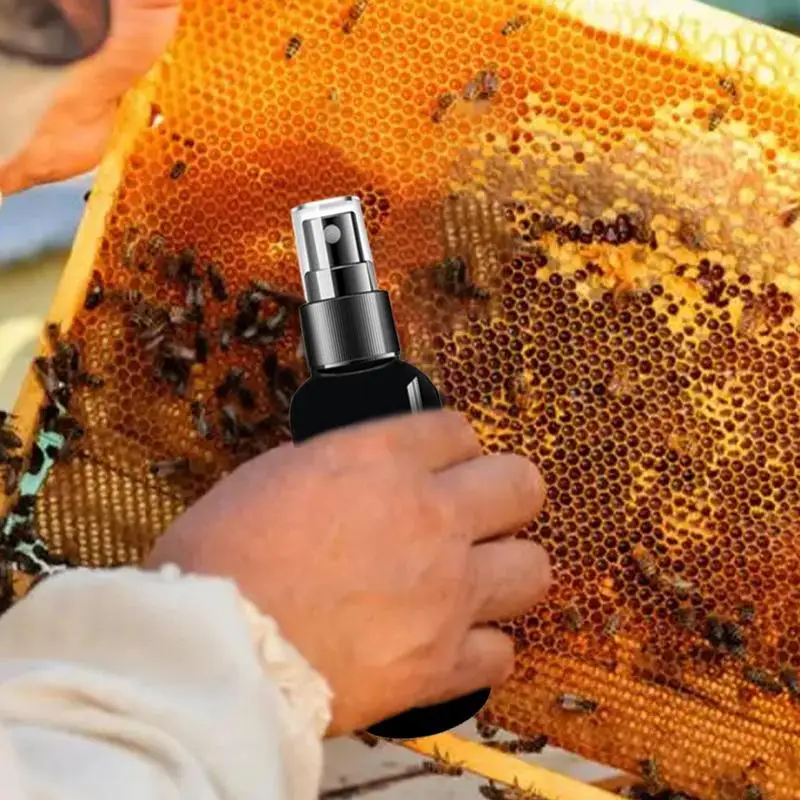 Bee Attractant Spray 100ml Swarm Commander Premium Hive Beekeeping Catching Bee Lure Bait Honey Collection Pollen Trap Attract