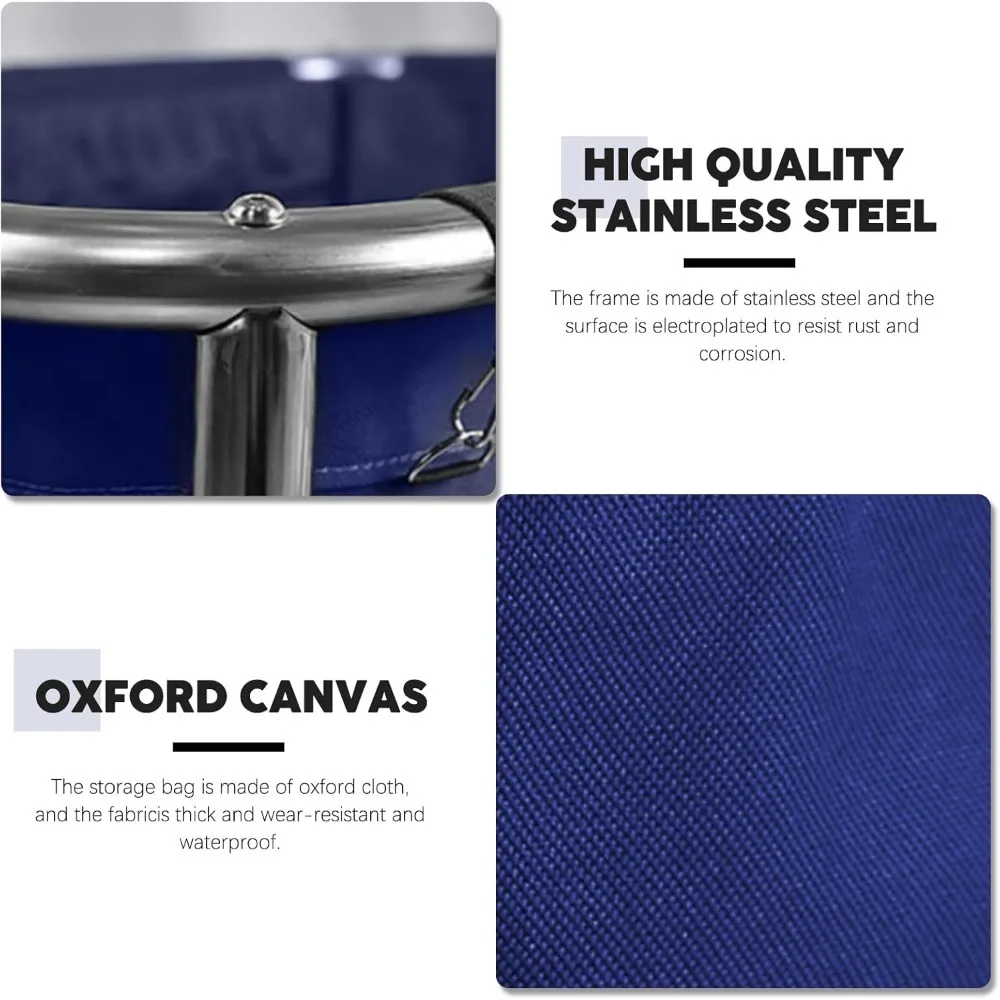 عربة غسيل تجارية على عجلات، 11.35 بكرة كبيرة مع سلة مبطنة بالقماش مقاومة للماء قابلة للإزالة، - تخفيضات كبيرة #4