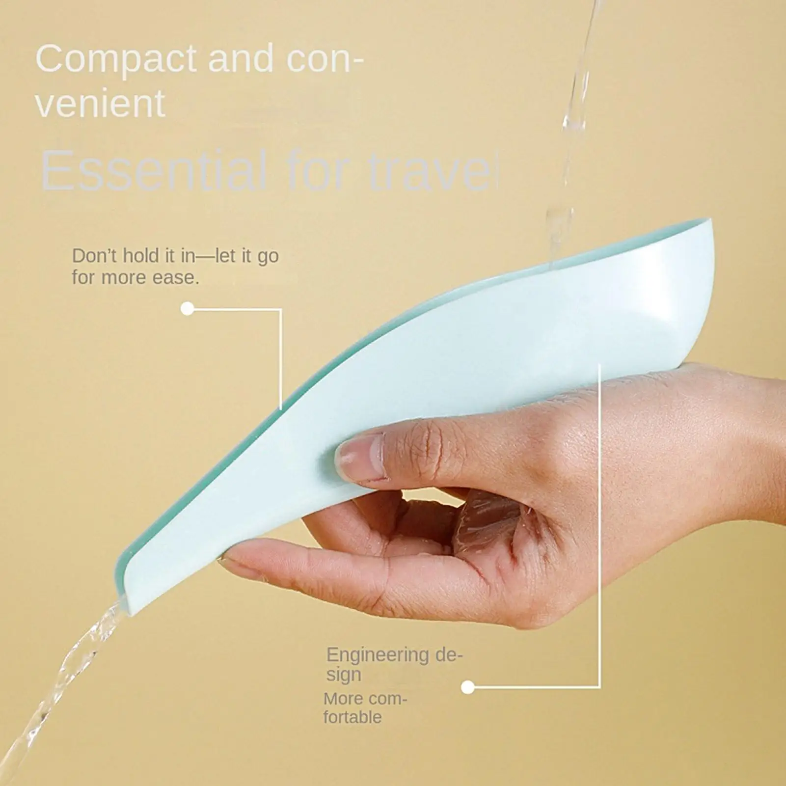 Female urination aid Pee Funnel Standing Piss Silicone Toilet Female Urinal Spill Proof Reusable Girl Pee Funnel Camping Urinal