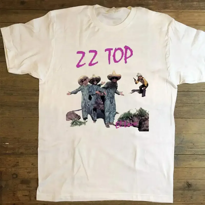 ZZ Top Band El Loco Album Adult T Shirt S To 4XL DO474