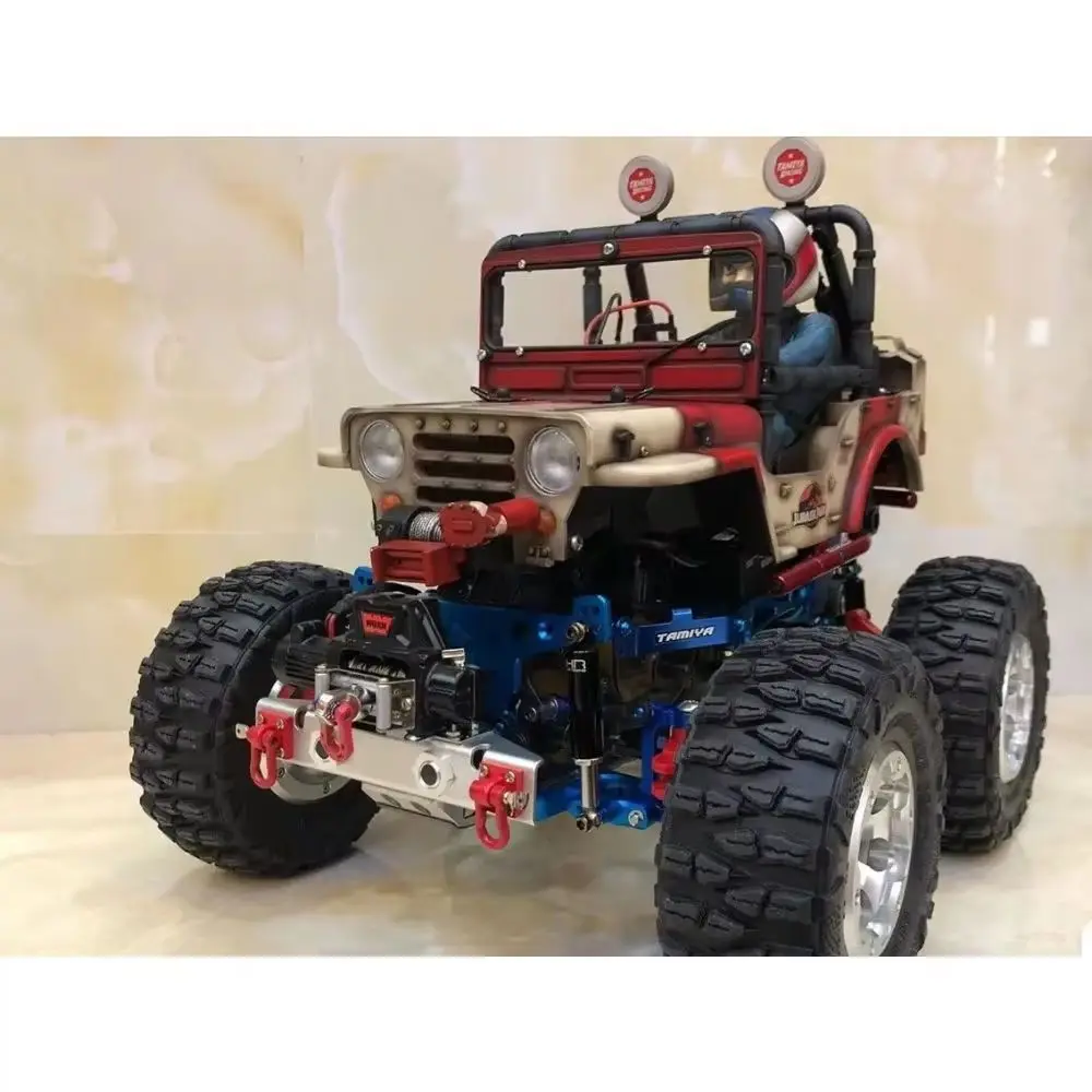 1set New Aluminum Bumper Suitable  for Tamiya WR-02 /GF-01/G6-01 Chassis Wild Willy2, Jimny RC Car