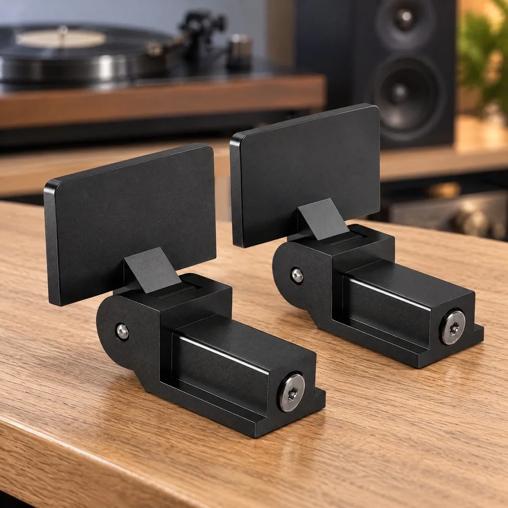 Dust Cover Hinge Replacement Part For AT-LP120 USB Turntable / With Cleaning Brush Black Plastic Accessory Kits
