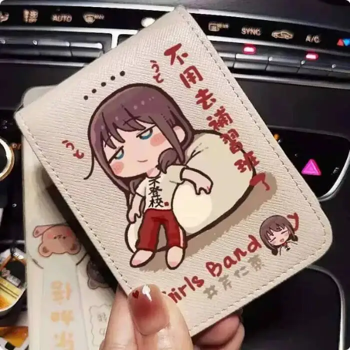 

GIRLS BAND CRY модный кошелек из искусственной кожи, держатель для карт, сумка для косплея, подарок B1626 аниме