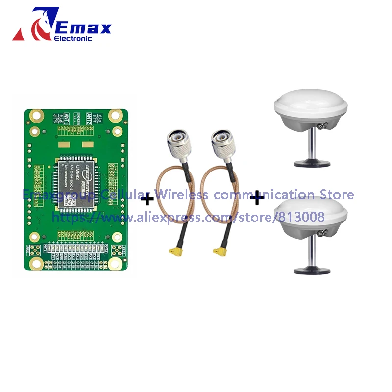 

EM982-D4 GNSS RTK Board Basisstation Unicore UM982 EVB OEM Development Kit GPS Antenne gnss memoria Ontvanger Hoge precisie