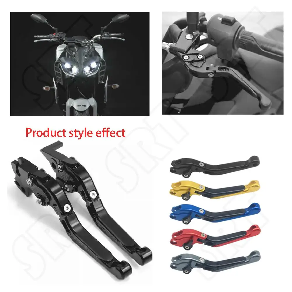 

Fits for Yamaha MT 09 MT09 FZ09 ABS MT-09 Tracer 900GT 2014-2020 Motorcycle Accessories Folding Extendable Brake Clutch Levers