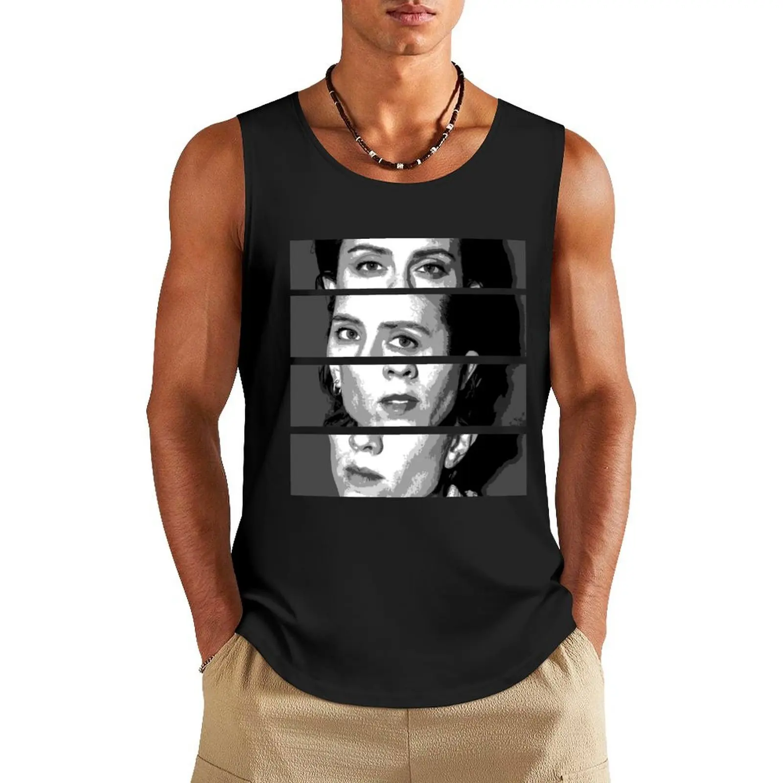 

Tegan and Sara Tank Top sleeveless t-shirts for men cute tops gym Men's t-shirts