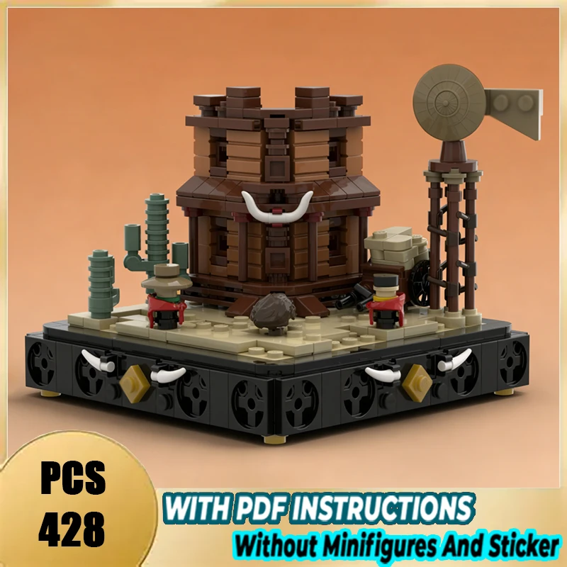 Squisiti Blocchi Moc Nuovissimi. Questa Saloon Non è Abbastanza Grande! Moduli Tecnici, Mattoncini, Modello, Regalo, Giocattolo Di Natale, Set Di Montaggio Fai Da Te!