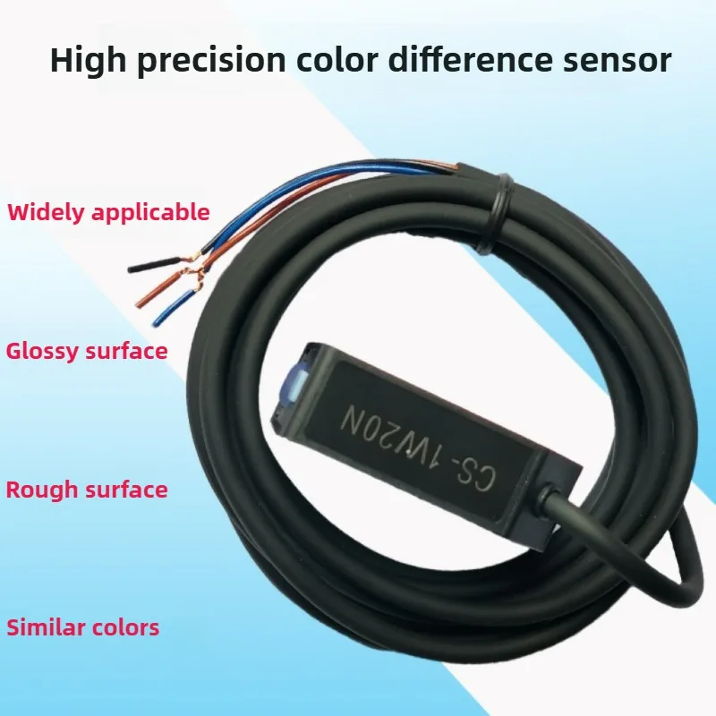 CS-1W20 sensor skala warna pelepasan abu-abu presisi tinggi warna serupa juga dapat dibedakan permukaan kasar kilap yang berlaku