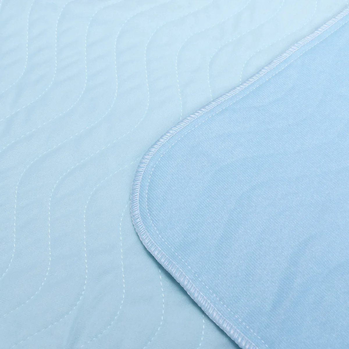 

Подкладка для кровати при недержании 45x60 см, небесно-голубая, водонепроницаемая, впитывающая, моющаяся, многоразовая, для пожилых людей, взрослых, детей, домашних животных, защита для кровати