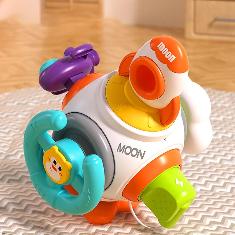 モンテッソーリ教育玩具 ビジーキューブ 実践的な能力トレーニング ロックボックス 細かい運動能力開発 キューブ玩具 子供向け