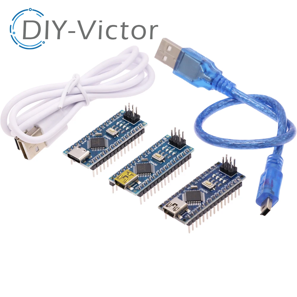 For arduino Nano 3.0 Atmega328 Controller Compatible Board Module PCB Development Board withUSB CH340 USB driver USB V3.0