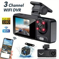 1080P 2/3 Camera Dash Cam WIFI APP W/ IR Night Vision Loop Recording 1080P Car DVR video recorder Car camera For Vehicle