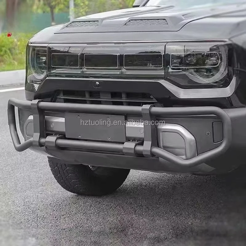 For New BAIC BJ30 Bull Bar Front Guard-Steel Anti-collision Bumper-Black Bolt-On Offroad Modification Accessories