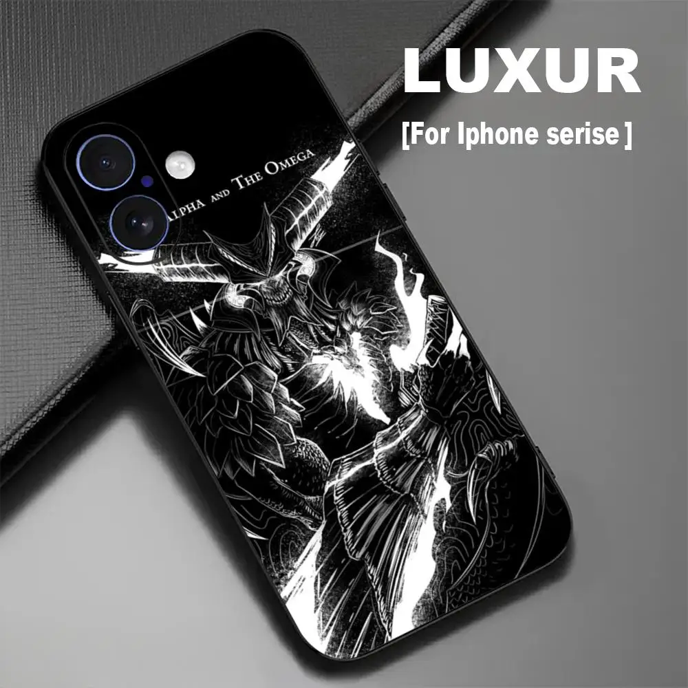 Popular Devil May Cry Game Phone Case For iPhone 17 16 15 14 13 12 X XR XS 8 Plus Mini Pro Max Soft black Shockproof Cover