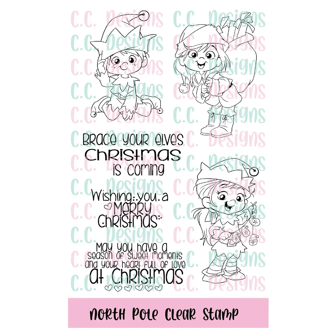 SiliconeMice Christmas Winter Snow Day Baby Angels Metal Cutting Dies Stamps Scrapbooking Stencil Photo Album Card DIY Paper