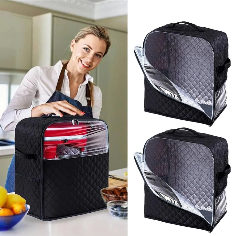 

for Kitchen Aid Mixer Mixer Dust Cover Multi Pockets Dustproof Blender Covers Organizer Bag Waterproof Stand Mixer Cover