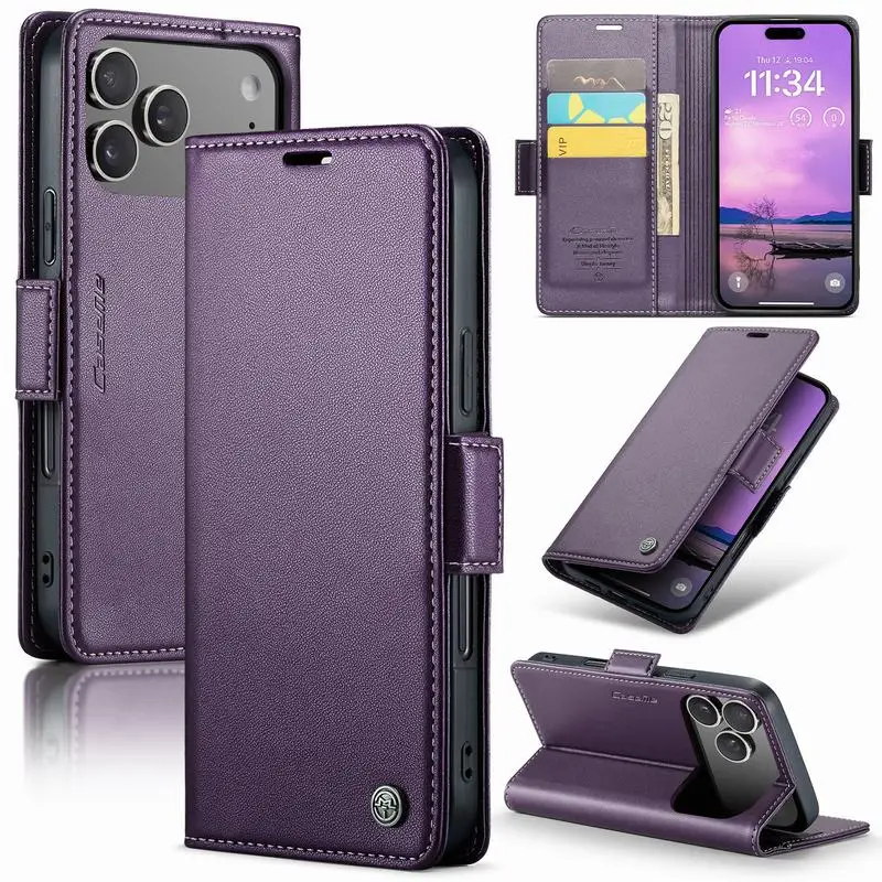S24 S25 S23 Case For Samsung Galaxy S25 S24 S23 S22 S21 S20 S10 Edge Note 10 Plus 20 Ultra 5G 4G Case Flip Leather Wallet Cover - náhled 2