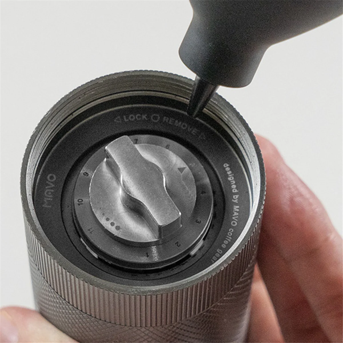 1 pçs profissional café em pó limpeza ventilador de ar para moedor de café câmera poeira limpa ventilador ferramenta limpeza