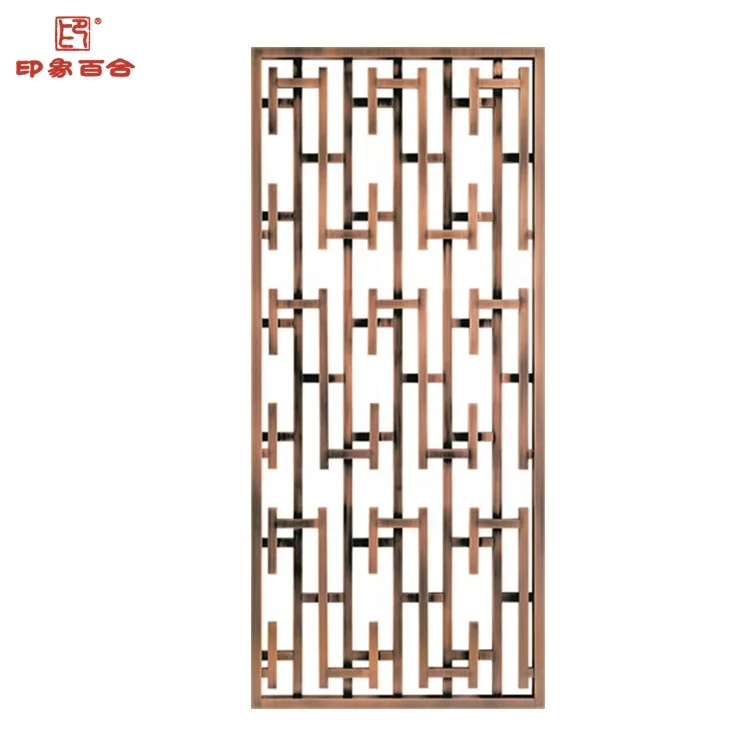 High Quality Screen Partition Metal Decorative  Living Room  Divider  Hotel