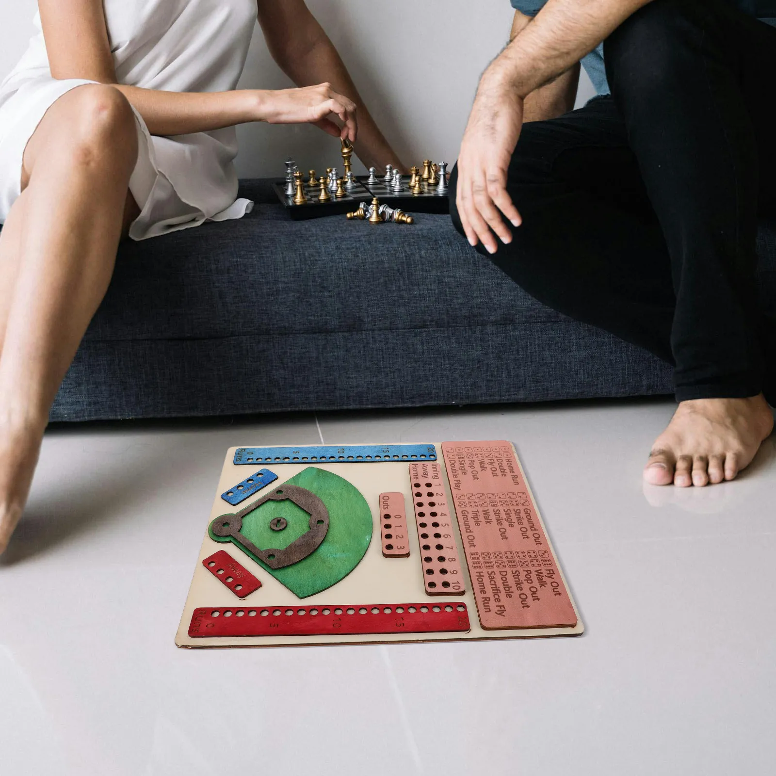 

Деревянная настольная бейсбольная игра: креативное развлечение для праздников и семейных встреч