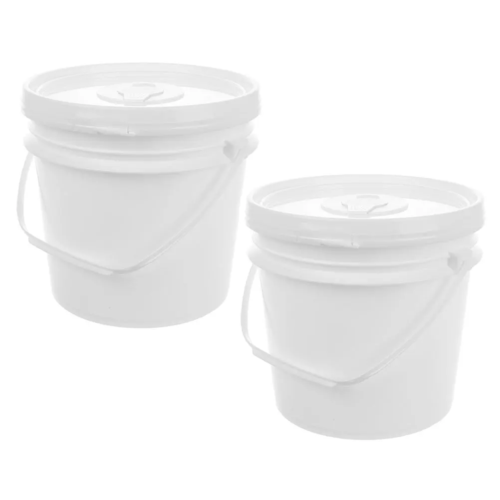 2 pezzi porta salviette per secchio bagnato contenitore per salviette in plastica da viaggio per auto contenitore riutilizzabile di grande capacità