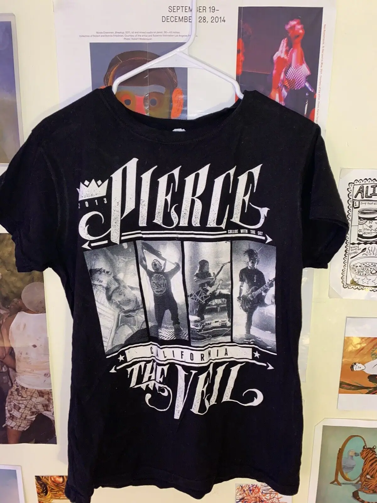 Pierce The Veil 2013 Concert Tshirt Size Adult Small Black