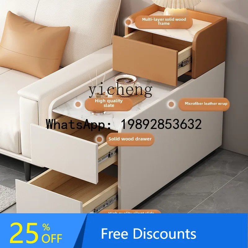 solid wood modern simple light luxury high-end shelf