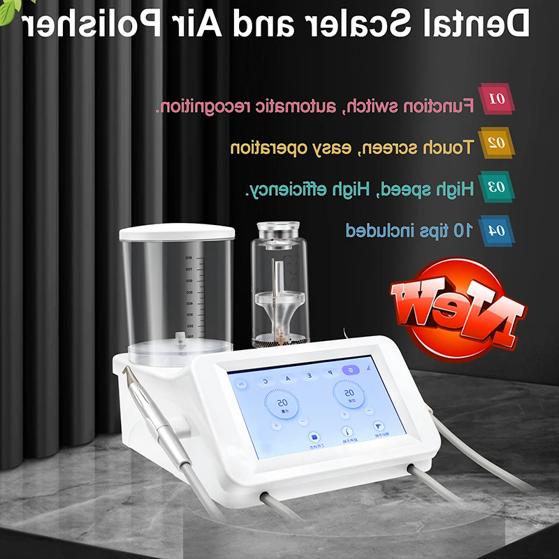 Dentistry Ultrasound Dental Sandblasting Periodontal Therapy Instrument Air Polisher Unit Sandblasting Air Flow