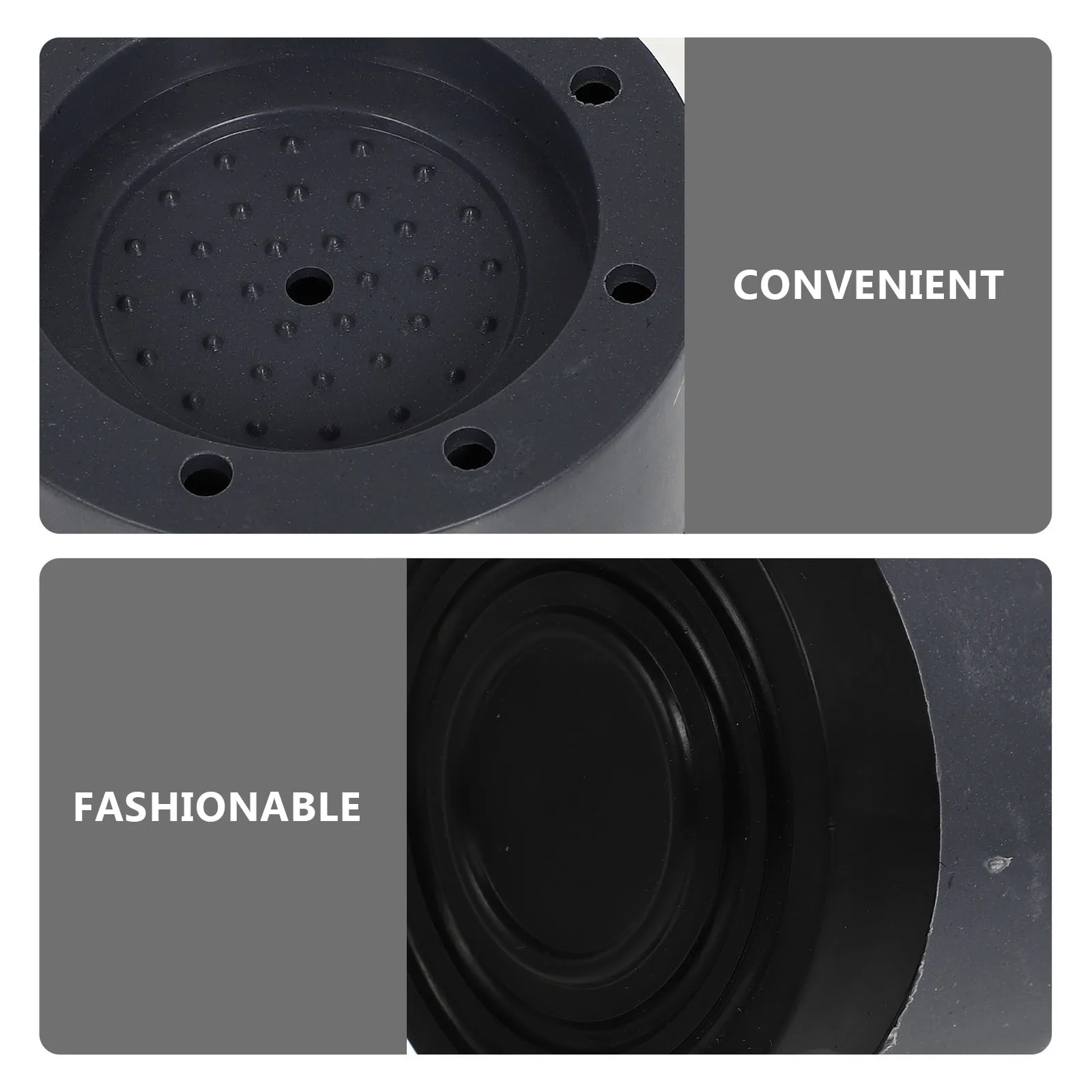 

16Pcs Anti Vibration Pads for Washer and Dryer Non-Skid Stabilizer Foot Cushion Household Appliance Black Washer Pad