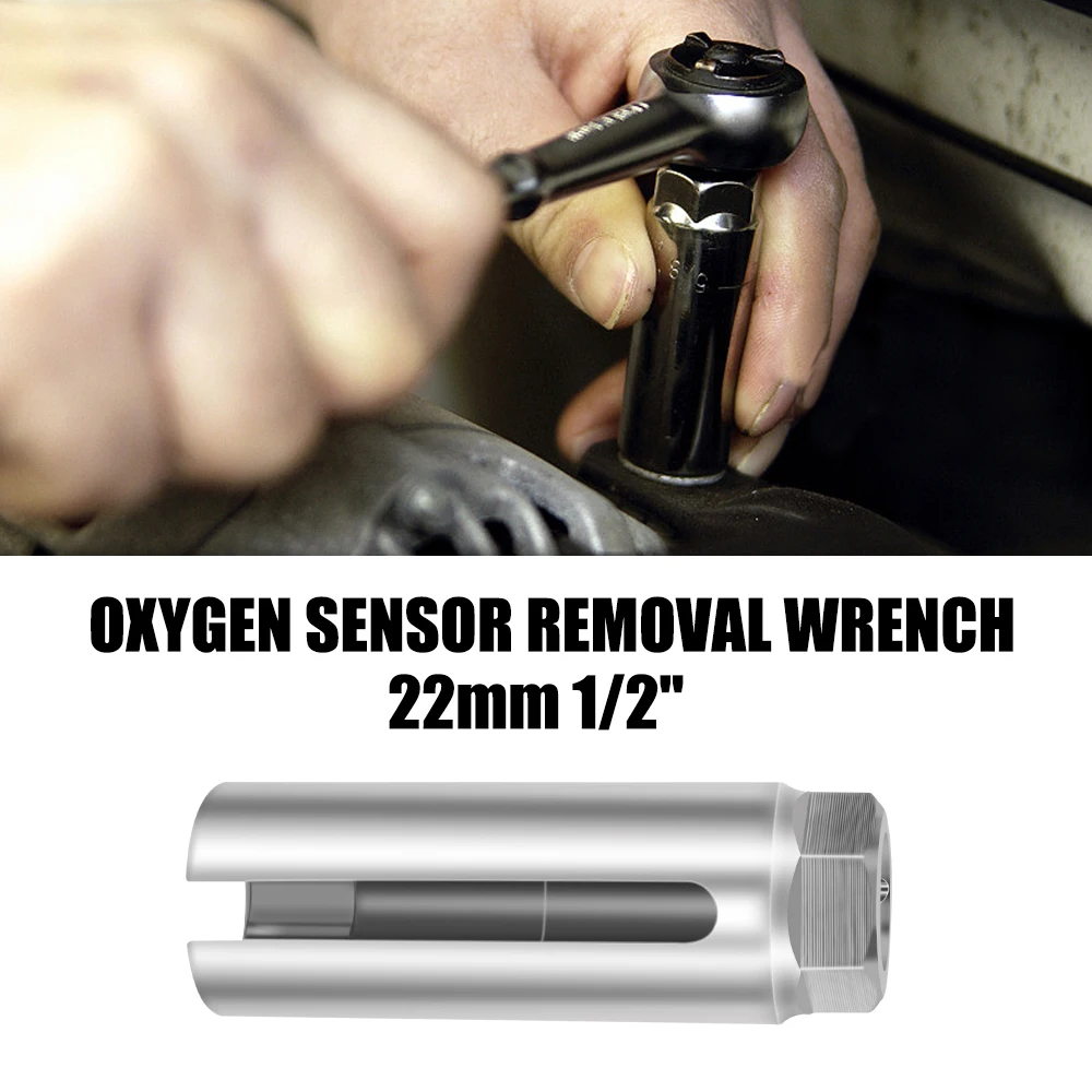 

Universal Drive Socket Wrench Auto Oxygen Sensor Drive Removal 22mm 1/2" Installation Tool Special Tool For Repairing