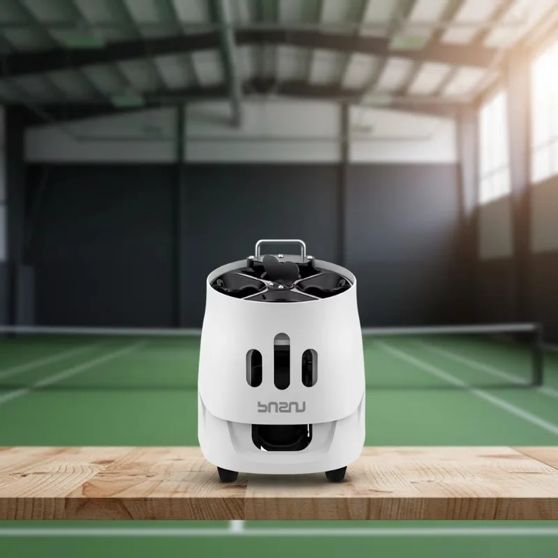 Airo Factory In-stock Automatic Tennis Ball Thrower Machine ABS Steel Beginner Training Single-player Hitting Practice Wholesale