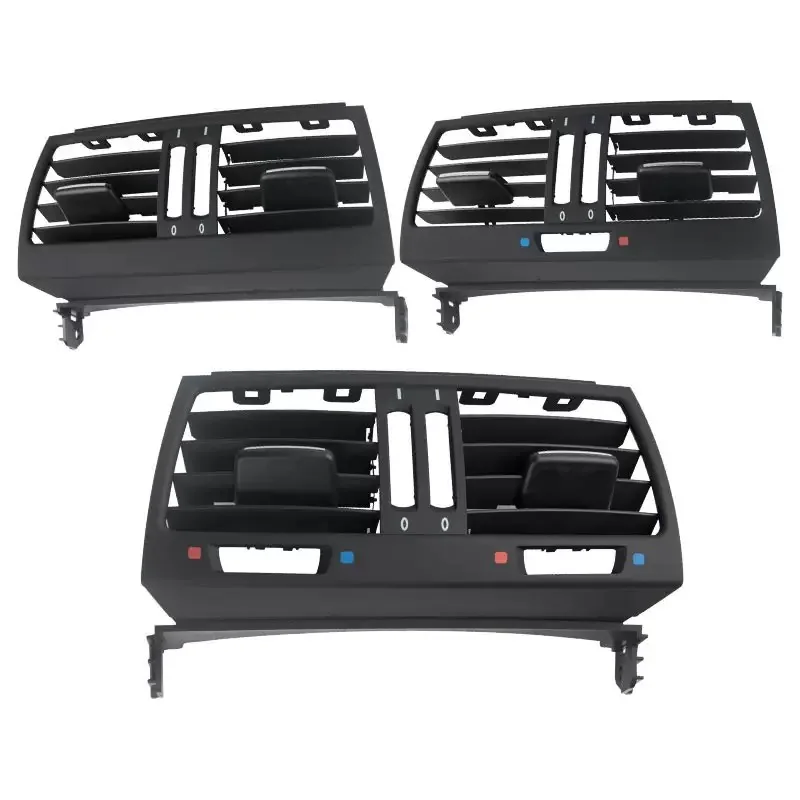 Improved Rear Console Air Circulation AC Vent Grille Panel Cover for BMW X5 X6 E70 E71 E72 2007-2013 64226958748
