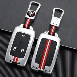 Zinc Alloy Car Key Case For Chevrolet Colorado Silverado 1500 2500HD 3500HD GMC Yukon Sierra Canyon Keychain Accessories