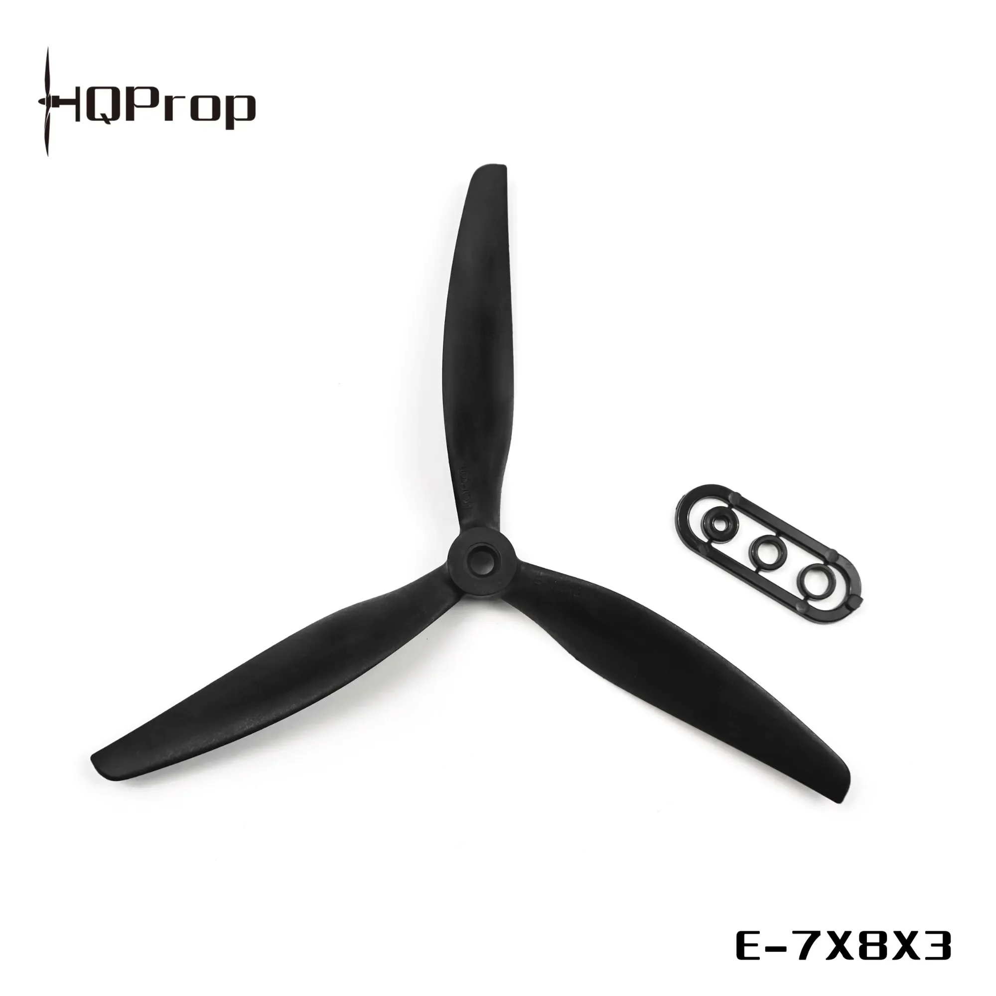 2pcs HQProp TE 8x8x3 Or 7x8x3 Thin Electric Propeller 7-8Inch 3Blade prop Glass Fiber Reinforced Nylon For RC Toy Parts